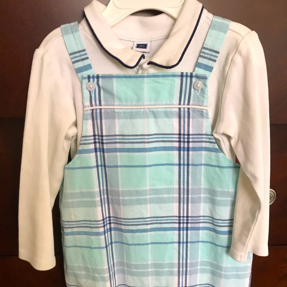 Janie and Jack Boys Romper